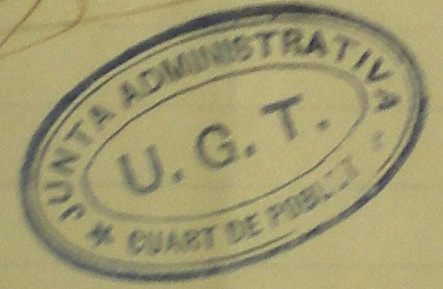 Junta Administrativa UGT 1936