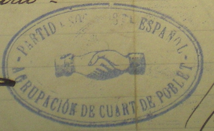 Segell PSOE 1936
