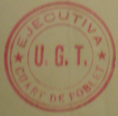 Segell UGT 1936